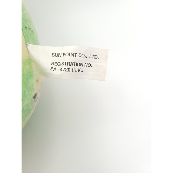 Plush Bunny Rabbit Flower Tapestry Style Pattern Green Blue Pink Ribbon Easter - Picture 8 of 8